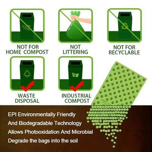 Nouveaux produits pour chiens 2026 : Sacs à déjections canines biodégradables et compostables écologiques avec distributeur, en matériau HDPE+EPI - Product Image 6
