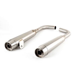 Escape para motocicleta Escape para <span class=keywords><strong>Triumph</strong></span> Bonneville <span class=keywords><strong>Bobber</strong></span> 1200 Speedmaster silenciador motocicleta Exhuatst sistema Header Pipe - Product Image 4