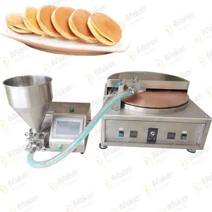 Máquina pequeña para hacer tortitas, máquina para hacer tortitas, dorayaki, muffins, tortitas