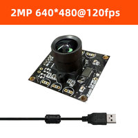 COMS OV2710 Module de caméra USB 2MP industriel 480P120FPS 1080P 30FPS Webcam de caméra pour Windows Android Liunx