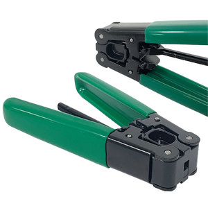 Pince à dénuder et à couper les câbles FTTH en acier pour tubes souples, mm x 2, avec pince en cuir - Product Image 1