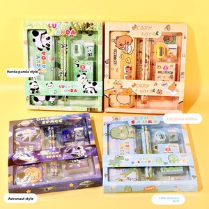 Set <span class=keywords><strong>de</strong></span> Papelería Pequeño <span class=keywords><strong>para</strong></span> Estudiantes, Regalo <span class=keywords><strong>de</strong></span> Regreso a Clases con Diseño <span class=keywords><strong>de</strong></span> Dibujos Animados, Bolsa <span class=keywords><strong>de</strong></span> Regalo <span class=keywords><strong>para</strong></span> Niños <span class=keywords><strong>de</strong></span> <span class=keywords><strong>Primaria</strong></span>, Primer Grado, <span class=keywords><strong>para</strong></span> Caja <span class=keywords><strong>de</strong></span> Regalo - Product Image 2