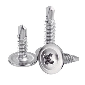 Tornillos autorroscantes chapados en zinc amarillo de 6x35mm para aglomerado, madera contrachapada, acero, acero inoxidable, latón, con acabado estándar de óxido negro - Product Image 2