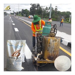 HUA QUN <b>Paint</b> High Reflective Traffic Line Marking Best Wear Resistant Road Marking Thermoplastic <b>Paint</b> - Product Image 1