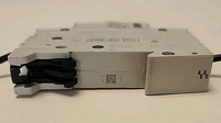 Disjoncteur miniature unipolaire S201-C16 16A avec borne de sécurité, usage industriel, capacité de coupure 10kA pour applications électriques
