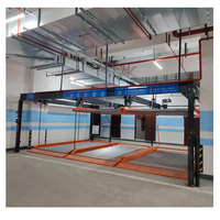 Sistem Lift Parkir Mobil, Peralatan Parkir Model Jigsaw, Bertenaga Motor, Tempat Parkir Umum, Sistem 6-Kursi Standar CE Mendukung OEM