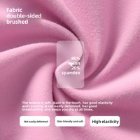 Bra Olahraga Wanita Tanpa Lengan Bahan Bernapas untuk Yoga & Lari, Atasan Vest Fitness Spandex/Nylon Desain Sederhana S2054