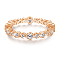 Fournisseur de bijoux élégants, bague en argent 925 avec zircone cubique de qualité supérieure, taille brillant ronde, plaquée rhodium, vente en gros, fabrication OEM/ODM