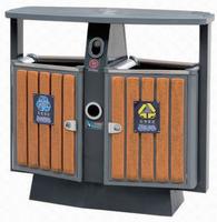 13 23 32 50 gallons poubelle grande poubelle de séparation des déchets bon marché extérieur trois en un double poubelle compactée aspirateur