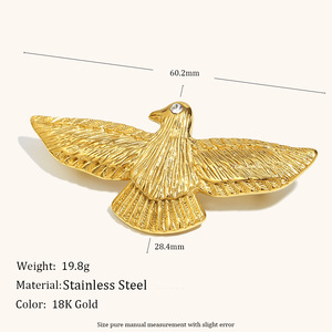 Cartoon Bird Brooch with <b>Crystal</b> Luxury Vintage <b>Animal</b> Brooches for Men Boyfriend Gift - Product Image 4