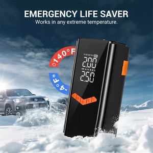 Démarreur de voiture multifonctionnel avec gonfleur de pneus, pompe à air numérique 150 PSI, <span class=keywords><strong>booster</strong></span> de <span class=keywords><strong>batterie</strong></span> d'urgence 12 V et <span class=keywords><strong>batterie</strong></span> externe - Product Image 5
