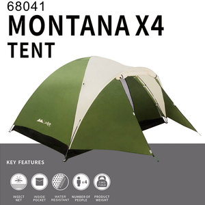 Pamir เต็นท์แคมปิ้งครอบครัวขนาดใหญ่กันน้ำหลายคนเต็นท์ตั้งแคมป์เต็นท์ตั้งแคมป์แบบย้อนยุค - Product Image 3