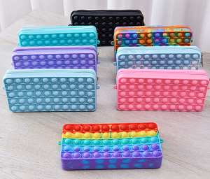 New killing mouse stationery box, press bubble bag, puzzle, decompression, large-capacity pencil case box