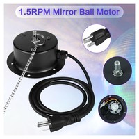 Boule disco LED PKnight IP65 DMX512 avec miroir, en alliage d'aluminium et faisceau blanc chaud multi-tension pour DJ, mariage, décoration de fête