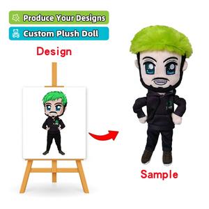 Düşük adedi özel eko peluş bebek 15cm dolması bebek peluş bts peluş bebek - Product Image 5