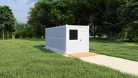 Maisons duplex modifiées de 40 pieds, maison à 5 conteneurs, maison à 5 chambres, plan de maison de 80 m2, grande maison modulaire