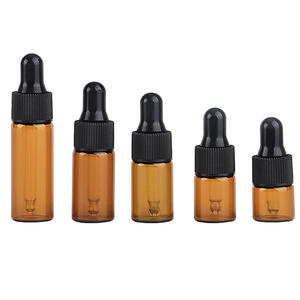 ขวดแก้วทรงกลมขนาด 1 มล. 2 มล. 3 มล. 4 มล. 5 มล. สำหรับน้ำหอม น้ำมันหอมระเหย เซรั่ม พร้อมหลอดหยด - Product Image 6