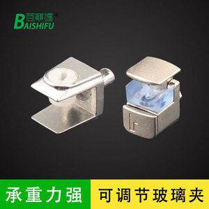 Clips de fixation réglables en alliage de zinc pour étagères, supports durables pour cloisons de salle de bain, connecteurs à angle droit - Product Image 2