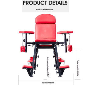 Sillas Eróticas Ajustables para Bondage, Venta al por Mayor de Fábrica, para Entretenimiento Adulto en Hoteles - Product Image 4