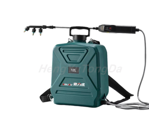 Pulvérisateur électrique haute pression 12L avec portée de pulvérisation de 10 à 12 m, <span class=keywords><strong>batterie</strong></span> au lithium, usage industriel, pulvérisateur de tuyau d'arrosage de <span class=keywords><strong>jardin</strong></span> - Product Image 3