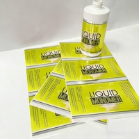 Etiquetas de Vinilo Personalizadas y Duraderas para Botellas de Jugo, Aceite Comestible y Frascos de Alimentos