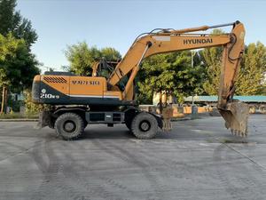 Excavadora Usada Hyundai 210W-9 de Funcionamiento Suave, Motor Cummins Modelo 2023, Kawasaki, Rendimiento Confiable, Buena Capacidad de Elevación, Hidráulica - Product Image 2