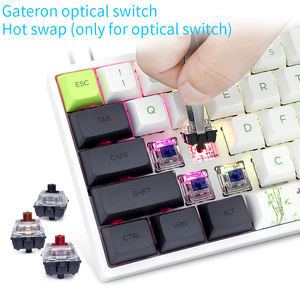 Metoo-<span class=keywords><strong>clavier</strong></span> de jeu filaire à 64 touches Skylong SK64 Panda USB, OEM, pour <span class=keywords><strong>Gamer</strong></span>, prix bon marché - Product Image 4