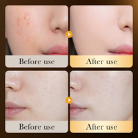Sérum facial ZOZU OEM avec or 24 carats, acide hyaluronique, vitamine C, peptides, hydratant, raffermissant, réparateur, soin de la peau