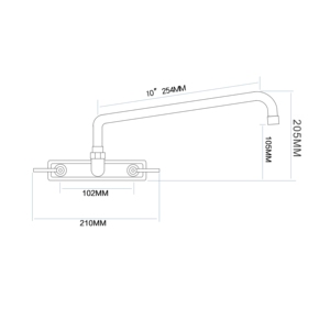 Robinet de cuisine haut de gamme en laiton massif chromé avec bec pivotant à 360 degrés pour un nettoyage rapide des vaisselles, idéal pour les hôtels et les hôpitaux - Product Image 2