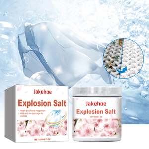 Jakehoe Floral Blanchisserie à oxygène actif avec explosion <span class=keywords><strong>de</strong></span> sel nettoie et élimine en douceur les taches Parfum longue durée - Product Image 1
