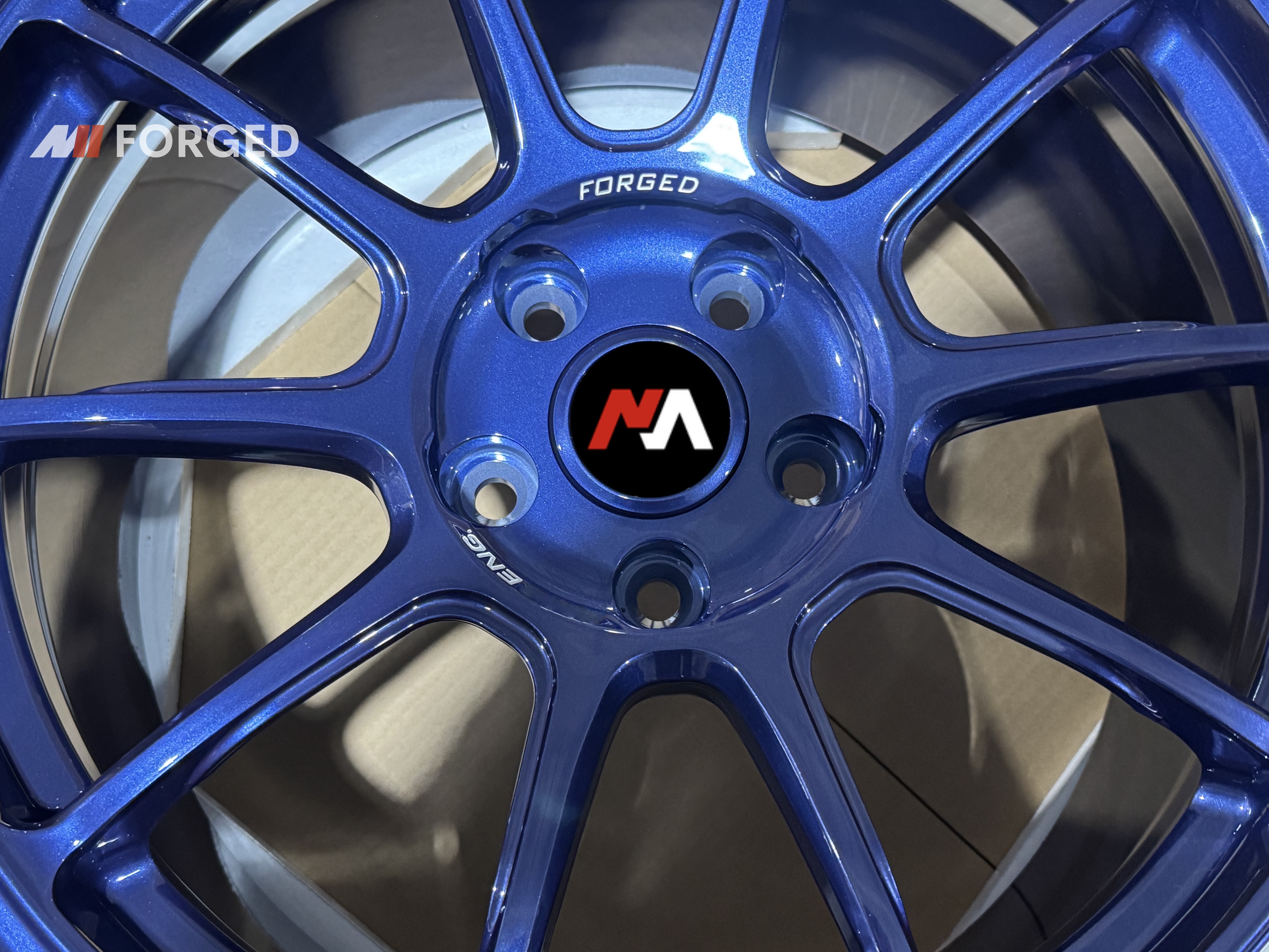 Rodas MN Forged Volk ZE40 TIME ATTACK III Mag Blue para 350Z Civic