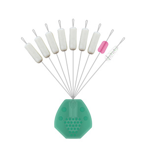 Perlas de silicona Aohu Space Beans 7+2 antienredos con bloqueo de posicionamiento para accesorios de pesca - Product Image 3