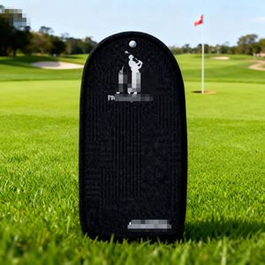 Serviette de golf en microfibre gaufrée personnalisée en gros, serviette de golf brodée avec monogramme, cadeau promotionnel sportif - Product Image 1
