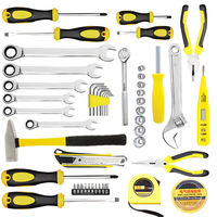 Kit d'outils combinés professionnels 50 pièces à commande manuelle, brosses et outils à main, pour réparation industrielle, support OEM/ODM personnalisé