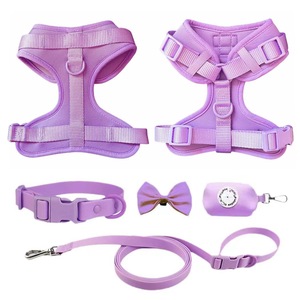 Harnais pour chien réglable en néoprène personnalisé Peach <span class=keywords><strong>Floof</strong></span>, ensemble de harnais pour animaux de compagnie en nylon rembourré doux, fabricant OEM ODM - Product Image 6
