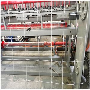 ヒンジジョイントフェンスメッシュ製造機工場 自動亜鉛メッキ牧草地フェンス織機 - Product Image 4