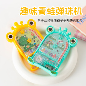 Máquina de Pinball de Rana, Juguete Educativo para Niños, Juego de Mesa Interactivo para Padres e Hijos, Laberinto de Plástico, 4-6 Años - Product Image 1