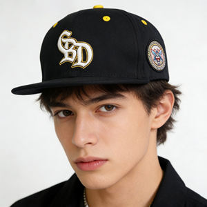 Casquettes Snapback Designer Vintage Cool pour Street Dance, Hip Hop, avec Visière Pare-Soleil Classique Unie et Légère, Vente en Gros - Product Image 4