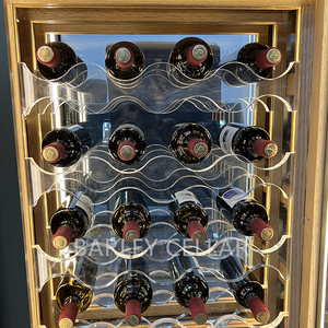 Vinoteca Personalizada con Refrigerador |   Control de Temperatura Multizona Integrado/de Libre Instalación en Acero Inoxidable para Hoteles, No Estándar - Product Image 2