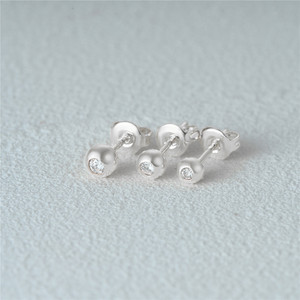 CANNER 3Pcs 18K <b>Gold</b> <b>Earring</b> <b>Set</b> S925 Sterling SIlver 5A Cubic Zircon Stud <b>Earring</b> Jewelry for Women Xmas Gifts - Product Image 3
