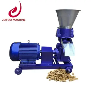 Fabricante de pellets de biomasa de gran oferta JY/máquina de pellets de aserrín de madera con certificado CE