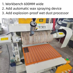 Machine de polissage automatique de cuillère d'acier inoxydable de YL <span class=keywords><strong>Intrados</strong></span> 380V 7.5KW 1800-2200 RPM facile à utiliser état utilisé - Product Image 3