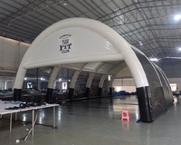 Bunker gonflable portable hermétique personnalisé Structure de zone de combat Tente de jeu de sport arène de Paintball gonflable à vendre