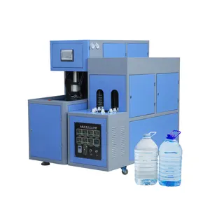 Single Cavity Drinking Water Cooking Oil Bottle Making Machine Semi Automatic PET Stretch Blow Moulding Machine