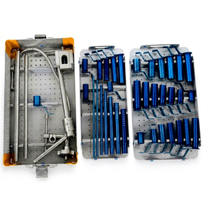 Système d'opérations tubulaires pour la colonne vertébrale MIS – Instruments orthopédiques en acier inoxydable pour la neurochirurgie lombaire à intervention minimale - Product Image 1