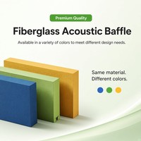 Panel Peredam Suara Akustik Fiberglass Berlapis Cat Bentuk Heksagonal 1200mm 40mm, Awan Peredam Suara Gantung untuk Ruang Kelas dan Perpustakaan