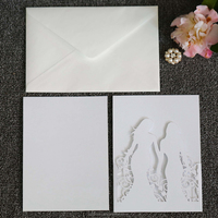 Tarjeta de invitación de boda para niñas homosexuales, tarjetas de invitación de corte láser y tarjetas de invitación de cumpleaños, guarda la fecha