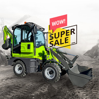 Petit tracteur avec chargeuse et pelleteuse pelleteuse CE EPA Euro 5 1Cx chargeuse pelleteuse utilisée 3 tonnes