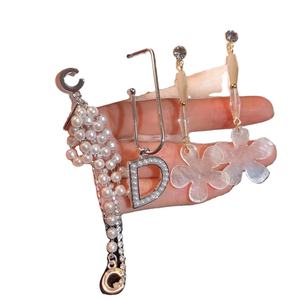 Aros con perlas cultivadas plata 925 Pendientes Joyería Venta al por mayor pendientes circular plata 925 por mayor de plata 925aretes - Product Image 3