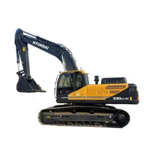 Excavatrice lourde Hyundai 330LC-9S à faible nombre d'heures de fonctionnement à Shanghai, avec composants essentiels : moteur, pompe, engrenages - Product Image 1